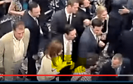 Michelle Fields - right after yanked