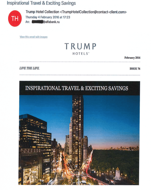 Trump Tower Server Email