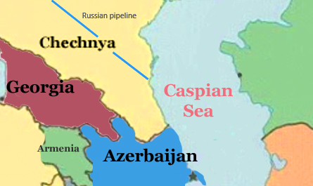 Caspian Chechnya pipeline copy